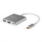 Adaptador USB C a HDMI / USB 3.0 / USB C