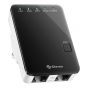 Repetidor Wi-Fi* 2,4 GHz, 17 m de cobertura