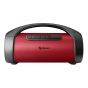 Bocina Bluetooth BoomBox TWS, 350 W PMPO, roja